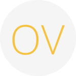 Photo placeholder with initials O.V.