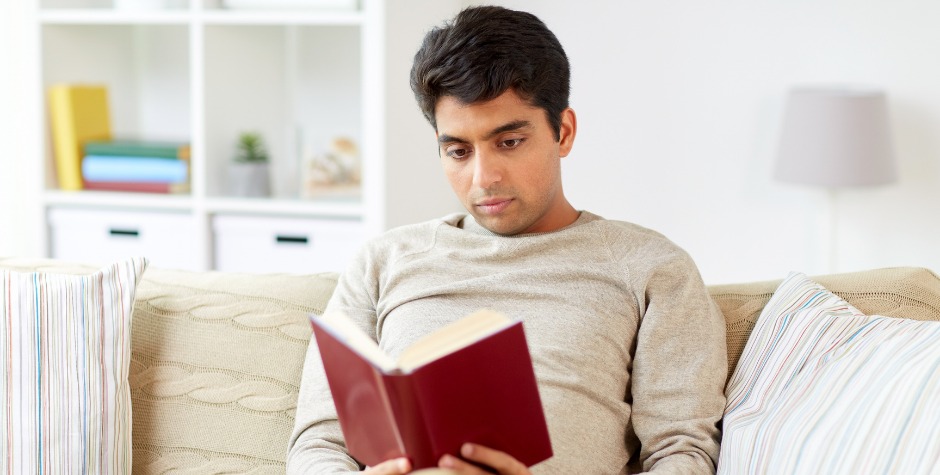 Indian Man learning Common English Phrases