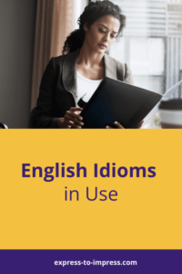 Woman learning English Idioms in Use
